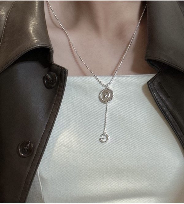 Wholesale 925 Sterling Silver Initial G Necklace - Image 5
