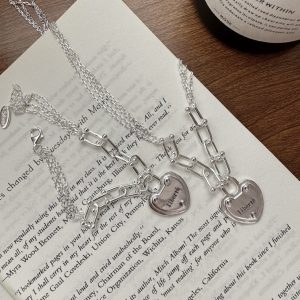 Wholesale 925 Sterling Silver Liberte Splicing Necklace