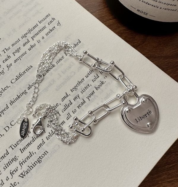 Wholesale 925 Sterling Silver Liberte Splicing Necklace - Image 3