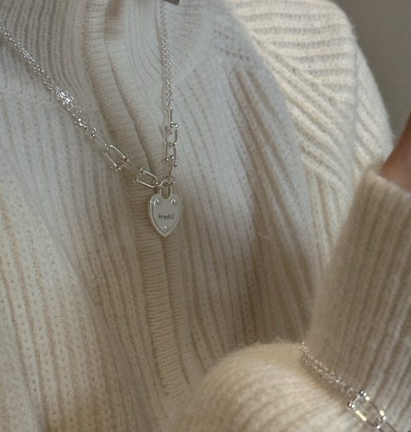 Wholesale 925 Sterling Silver Liberte Splicing Necklace - Image 5