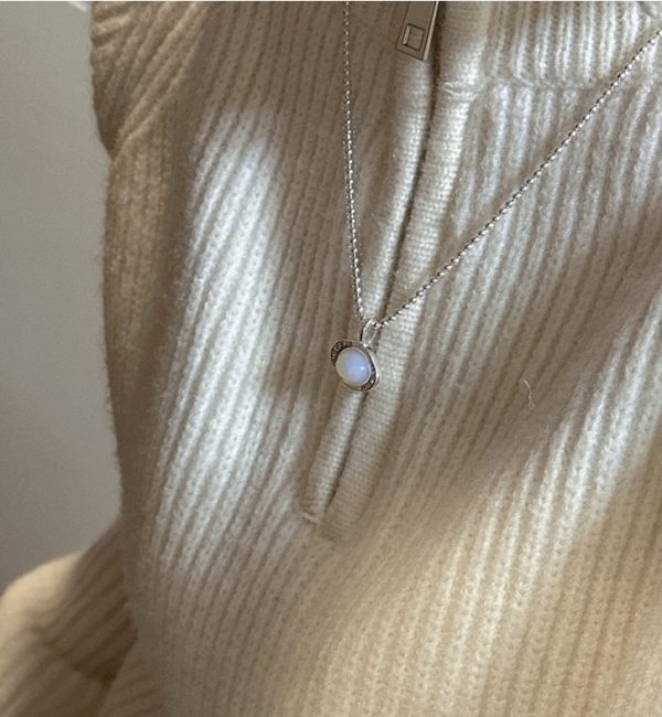 Wholesale 925 Sterling Silver Color-Changing Opal Necklace - Image 5