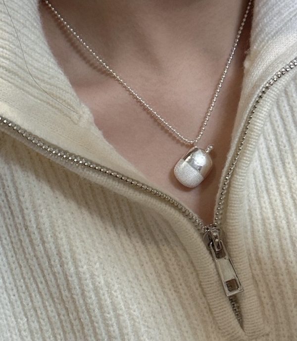 Wholesale 925 Sterling Silver Hip Flask Necklace - Image 6
