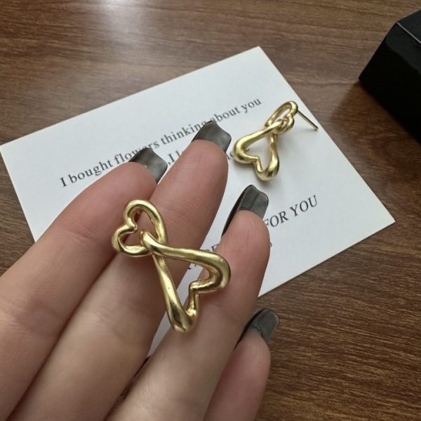 Wholesale 925 Sterling Silver Heart Shape Earrings - Image 2