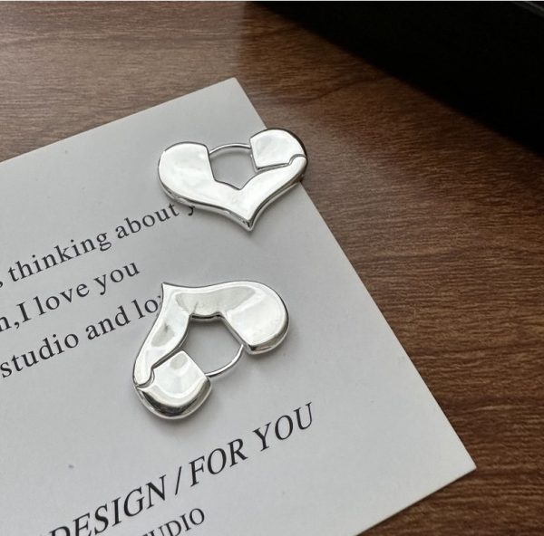 Wholesale 925 Sterling Silver Love Earrings - Image 2