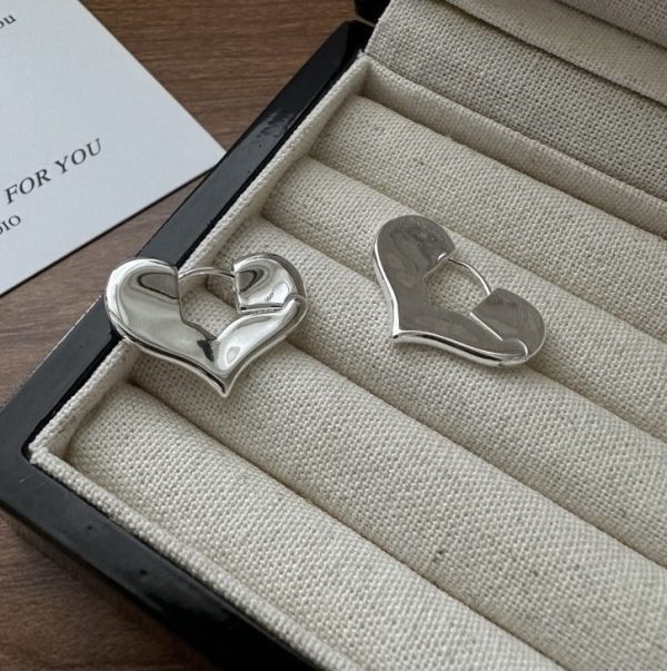 Wholesale 925 Sterling Silver Love Earrings - Image 3