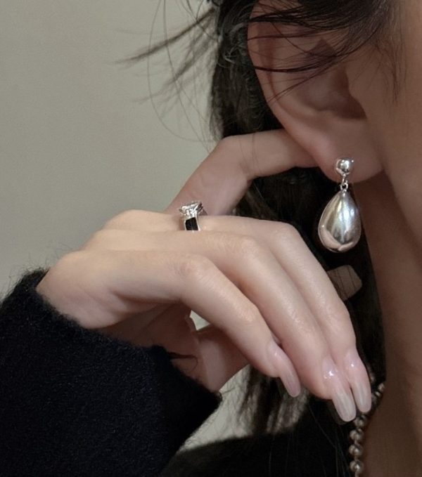 Wholesale 925 Sterling Silver Teardrop Earrings - Image 4