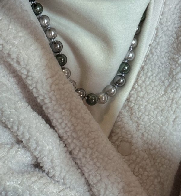 Wholesale 925 Sterling Silver Artificial Tahiti Pearl Necklace - Image 6