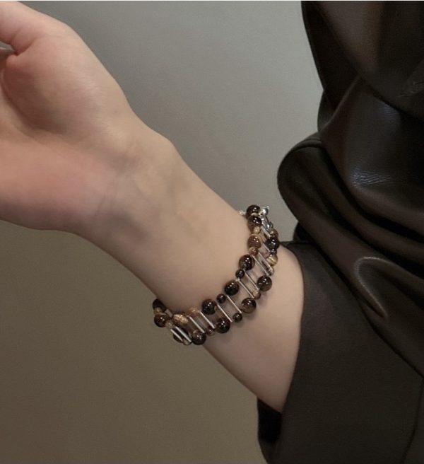 Wholesale 925 Sterling Silver Tiger's Eye Bead Bracelet & Ring - Image 5
