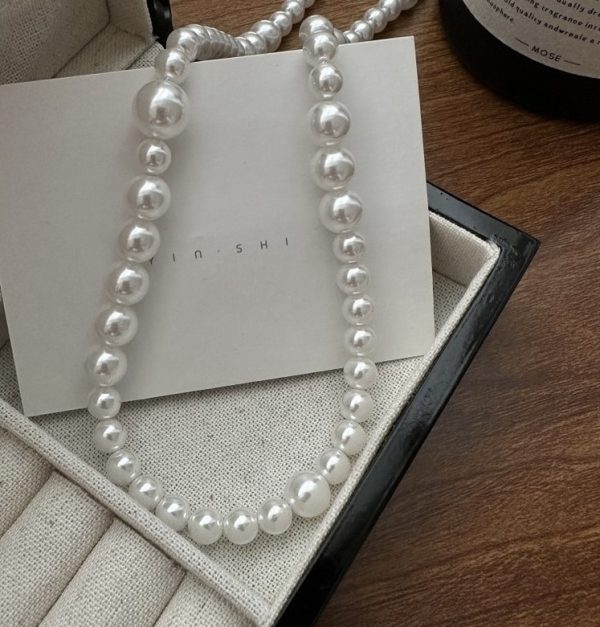 Wholesale 925 Sterling Silver Australian White Pearl Necklace - Image 2