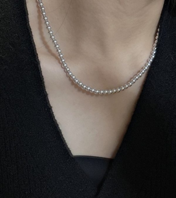 Wholesale 925 Sterling Silver Australian White Pearl Necklace - Image 4