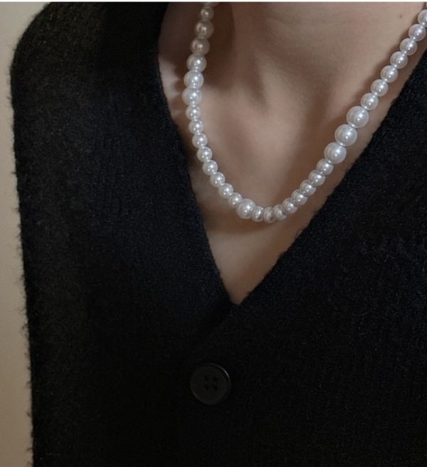 Wholesale 925 Sterling Silver Australian White Pearl Necklace - Image 5