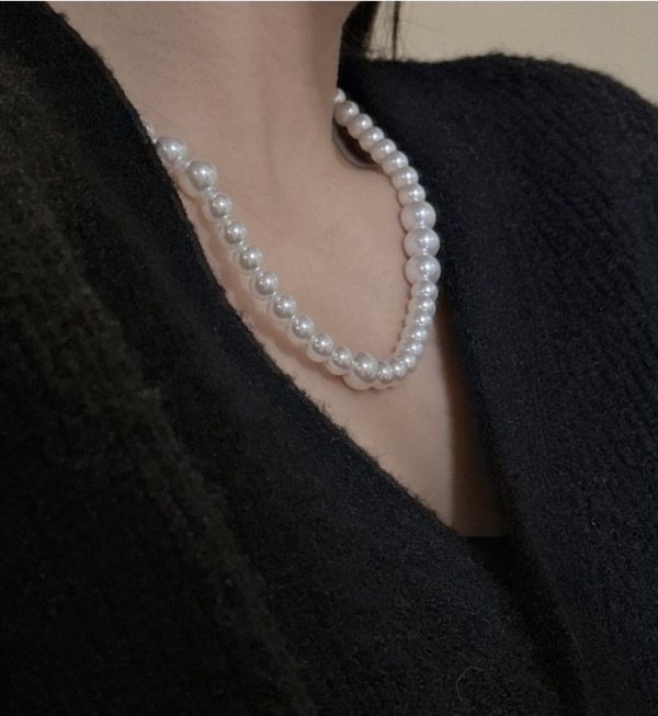 Wholesale 925 Sterling Silver Australian White Pearl Necklace - Image 6