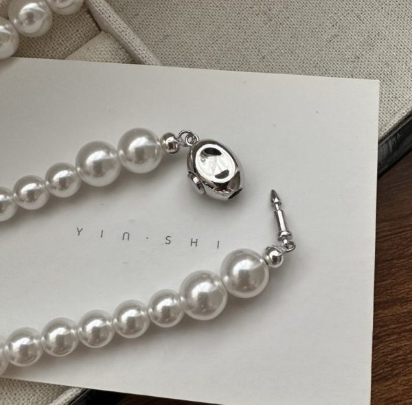 Wholesale 925 Sterling Silver Australian White Pearl Necklace - Image 3