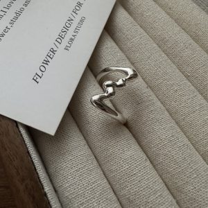 Wholesale 925 Sterling Silver Irrregular Personalized Ring
