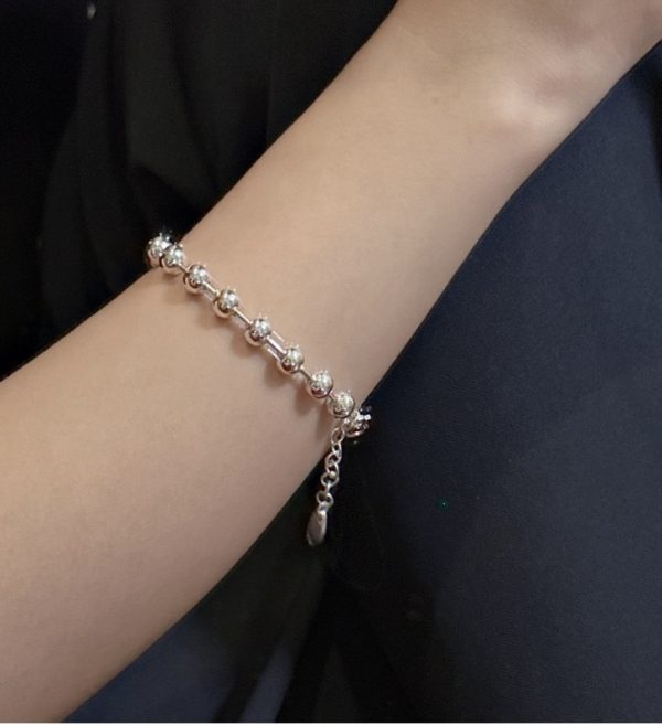 Wholesale 925 Sterling Silver Classic Bead Necklace & Bracelet - Image 9
