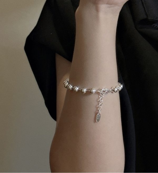 Wholesale 925 Sterling Silver Classic Bead Necklace & Bracelet - Image 8