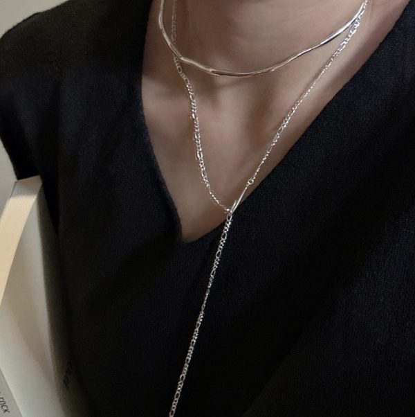 Wholesale 925 Sterling Silver Classic Simple Choker - Image 3