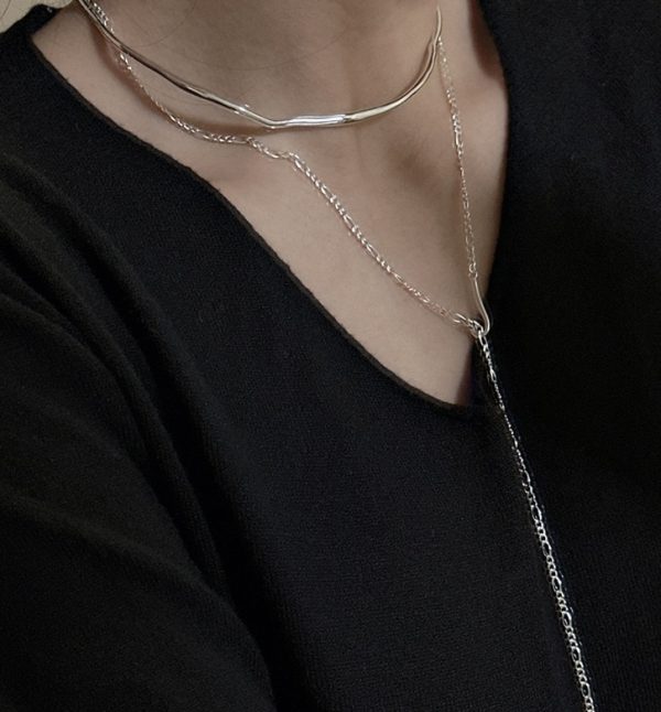 Wholesale 925 Sterling Silver Classic Simple Choker - Image 5