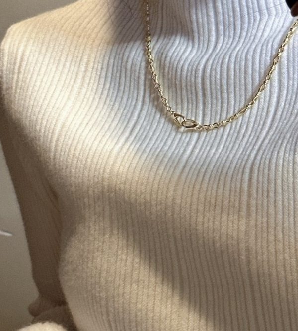 Wholesale 925 Sterling Silver Knot Simple Necklace - Image 5