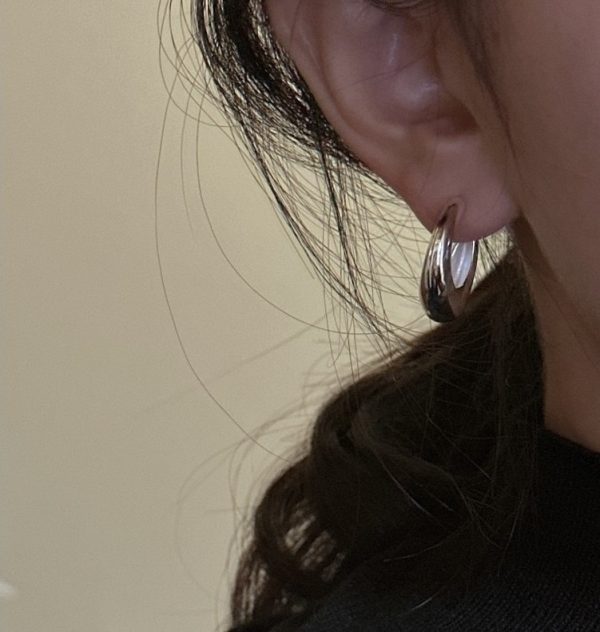 Wholesale 925 Sterling Silver Irregular Earrings - Image 4