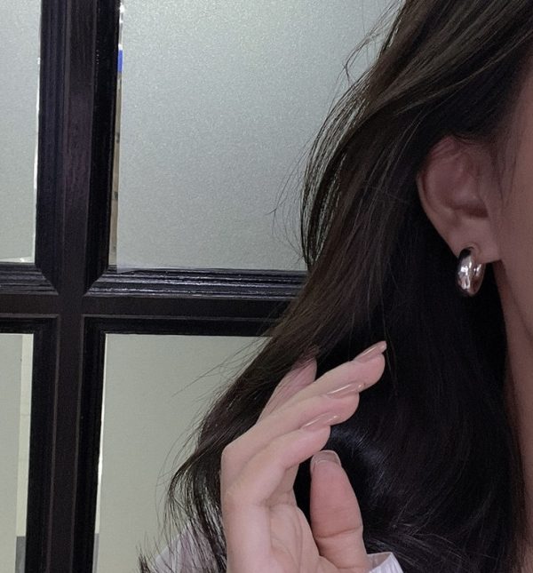 Wholesale 925 Sterling Silver Classic Hoop Earrings - Image 5