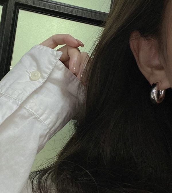 Wholesale 925 Sterling Silver Classic Hoop Earrings - Image 7