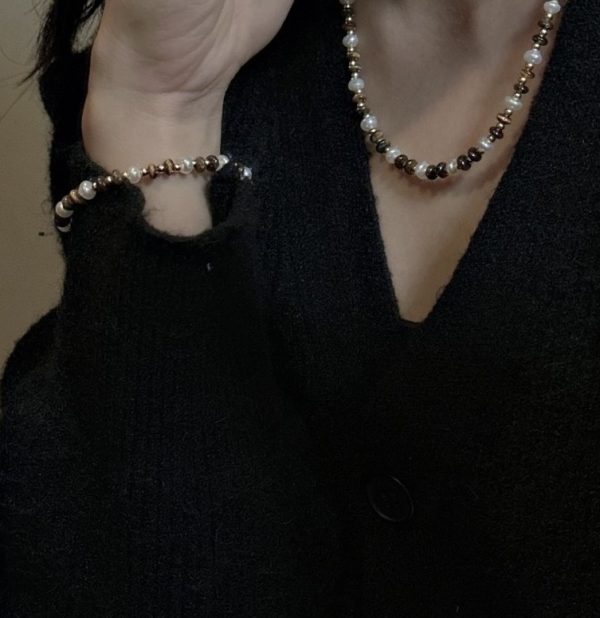 Wholesale 925 Sterling Silver Tiger's Eye Bead Necklace - Image 5