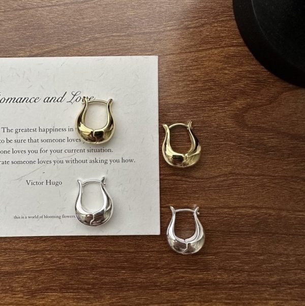 Wholesale 925 Sterling Silver Perfume Bottle Earrings