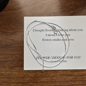 Wholesale 925 Sterling Silver Single Snake Chain Necklace