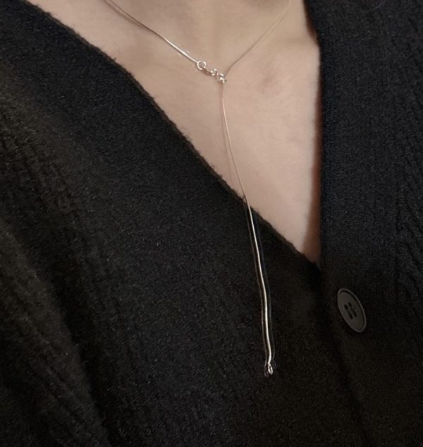 Wholesale 925 Sterling Silver Single Snake Chain Necklace - Image 4