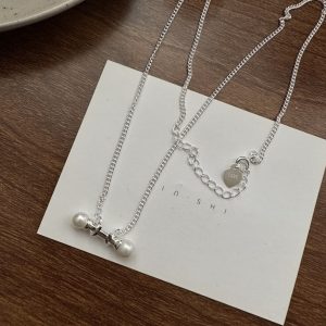 Wholesale 925 Sterling Silver Fashion Pearl Necklace