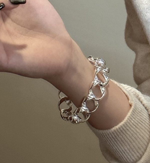Wholesale 925 Sterling Silver Watch Belt Bangle - Image 4