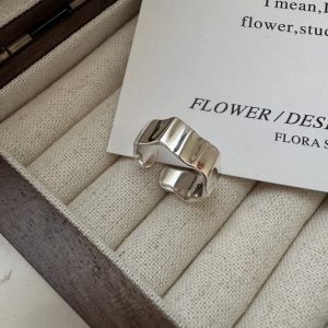 Wholesale 925 Sterling Silver Bend Ring