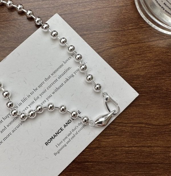 Wholesale 925 Sterling Silver Beaded Necklace & Bracelet - Image 2