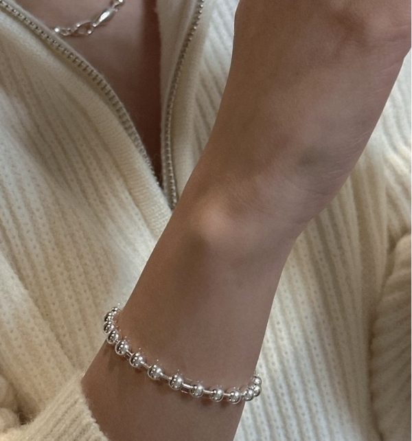 Wholesale 925 Sterling Silver Beaded Necklace & Bracelet - Image 6
