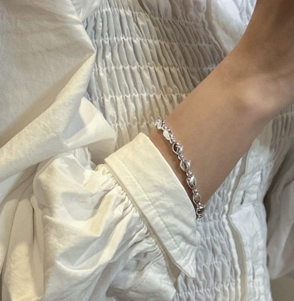 Wholesale 925 Sterling Silver Beans Bracelet - Image 3