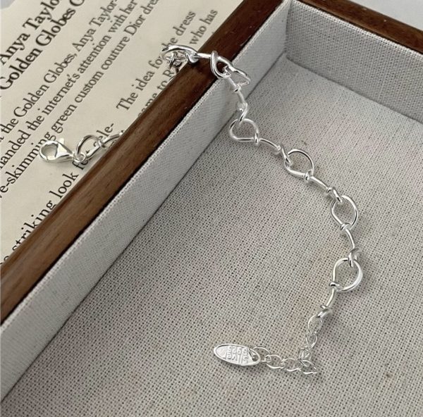 Wholesale 925 Sterling Silver Twisted String Bracelet - Image 4