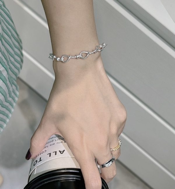 Wholesale 925 Sterling Silver Twisted String Bracelet - Image 5