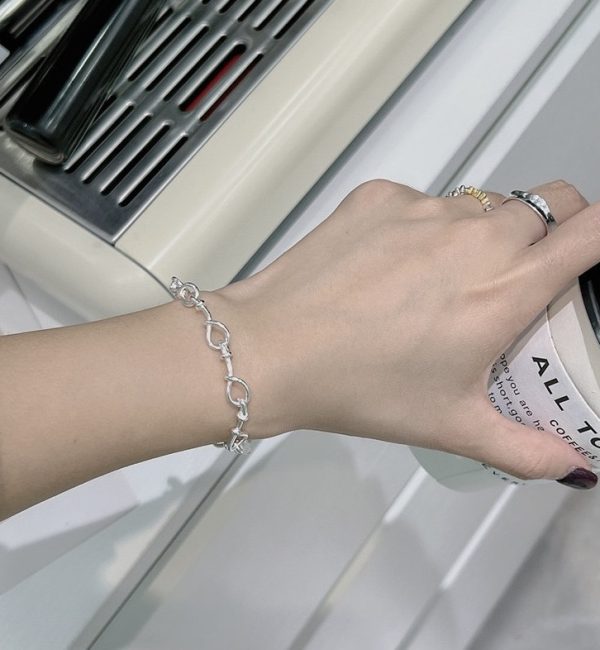 Wholesale 925 Sterling Silver Twisted String Bracelet - Image 6