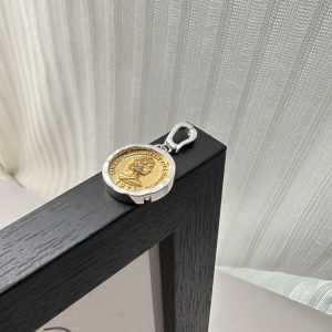 Wholesale 925 Sterling Silver Ancient Coin Portrait Pendant