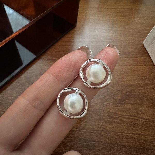 Wholesale 925 Sterling Silver Pearl Stud Earrings & Pendant - Image 4