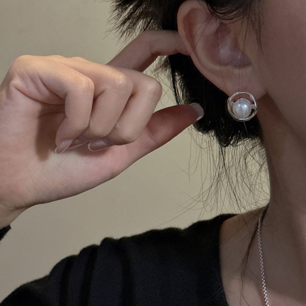 Wholesale 925 Sterling Silver Pearl Stud Earrings & Pendant - Image 8