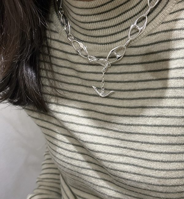 Wholesale 925 Sterling Silver Heavy Pig Nose Necklace & Bracelet & Ring - Image 6