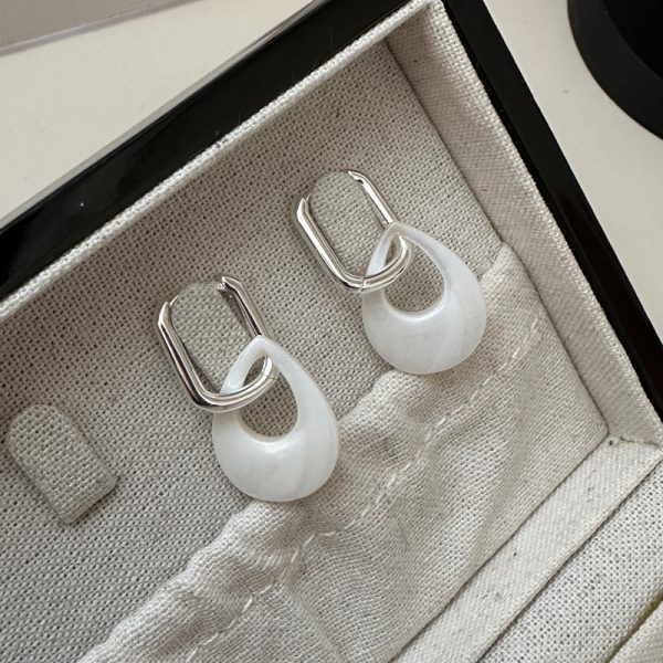 Wholesale 925 Sterling Silver Mother Of Pearl Earrings