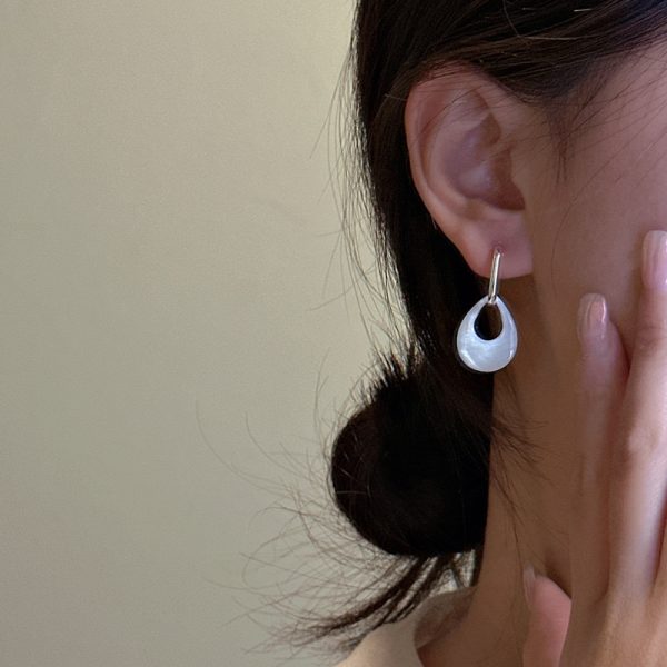 Wholesale 925 Sterling Silver Mother Of Pearl Earrings - Image 3