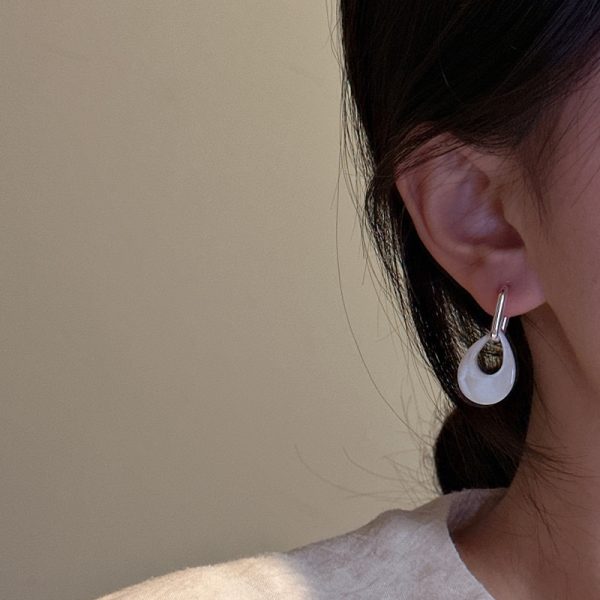 Wholesale 925 Sterling Silver Mother Of Pearl Earrings - Image 4