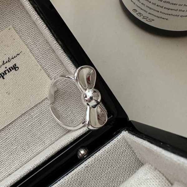 Wholesale 925 Sterling Silver Bowknot  Ring - Image 2