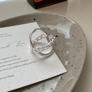 Wholesale 925 Sterling Silver Cross Open Ring