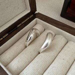 Wholesale 925 Sterling Silver Simple Wavy Ring