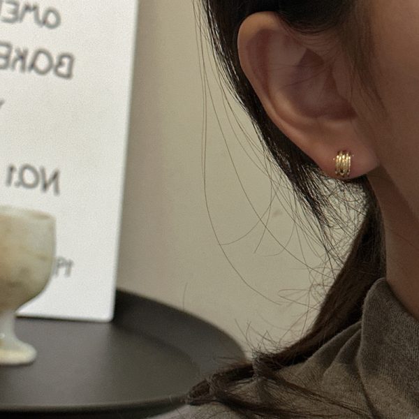 Wholesale 925 Sterling Silver Mini Classic Earrings - Image 5